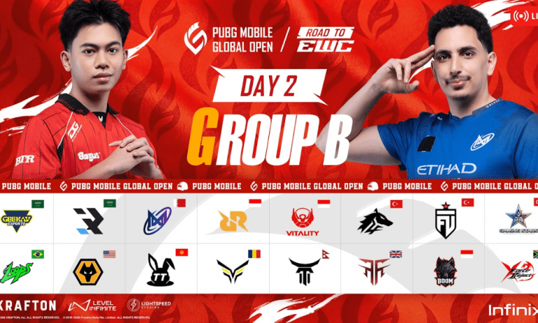 PMGO 2026 S1 Group Stage Day 2: Match Timings, Teams, Format, Streaming, and More