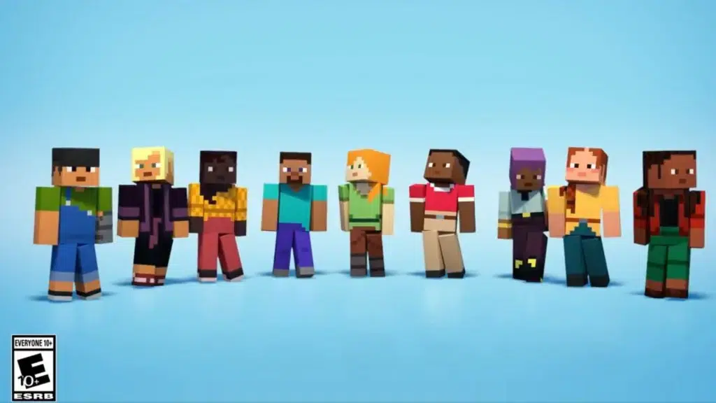Minecraft 1.20 update adds seven new default skins for “equal” representation