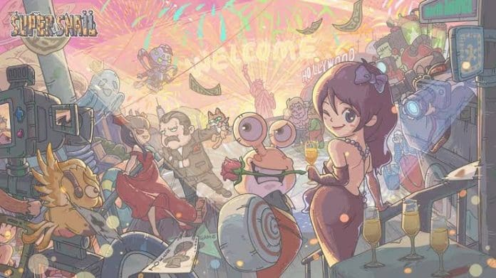 Super Snail mobile game screenshot featuring redemption interface