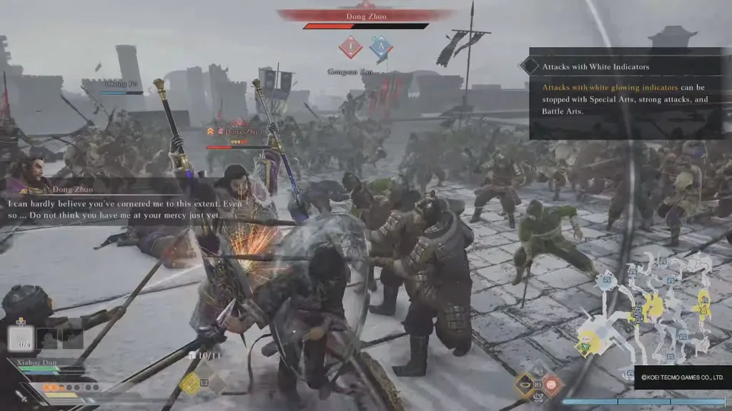 Dynasty Warriors 3 Complete Edition Remastered Hulao Gate battle gameplay on PS5