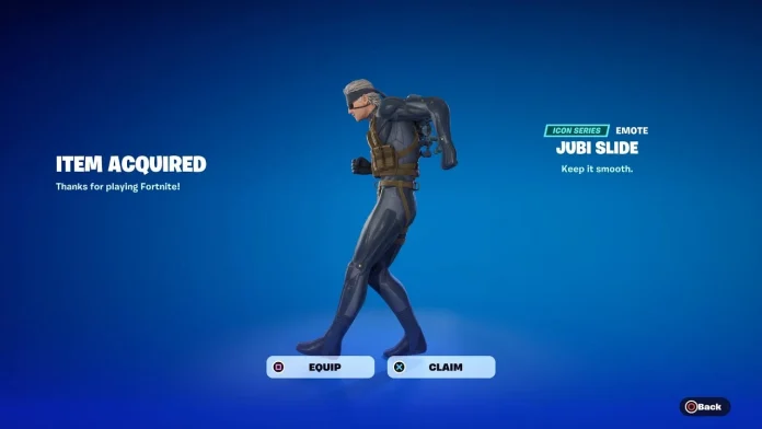 Fortnite Jubi Slide Emote controversy and comparison with Side Shuffle Emote