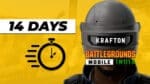 krafton bgmi 14 days