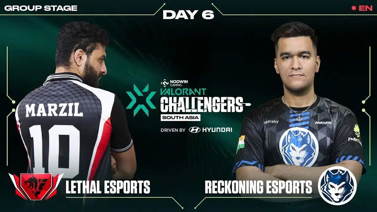 Lethal Esports Take the Second Loss; Reckoning Esports Clean Swipe 2-0