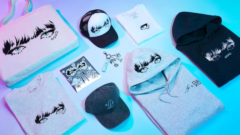 Lisa x Playstation merchandise