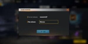 free fire gaming name change