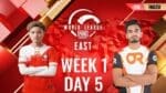 PMWL Super Weekend Week One Day Five Results