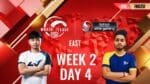 PMWL East W2D4 results