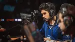aspas of MIBR reacting on stage at VALORANT Champions Paris 2025