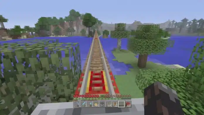 minecraft own railway system