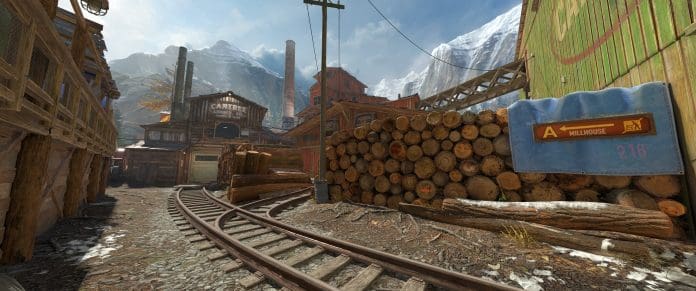 FMPONE has released de_splinter, a new CS2 map set in a sawmill in the Canadian Rockies. It is a modern remake of de_Coaline and is free to download on Steam Workshop right now. Full details inside.