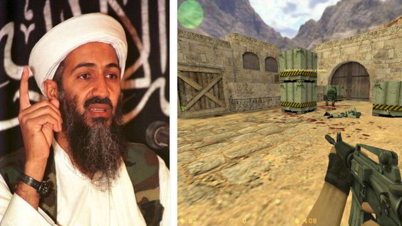Osama Bin Laden used to play Counter Strike