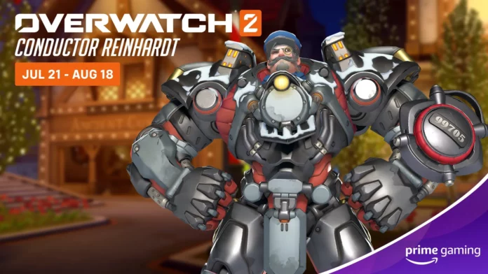 The Reinhardt Legendary Skin is now available as a Prime Gaming reward. Claim yours today and show your opponents who's the real tank on the battlefield.