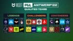 All CSGO Teams Confirmed for PGL Antwerp Major 2022