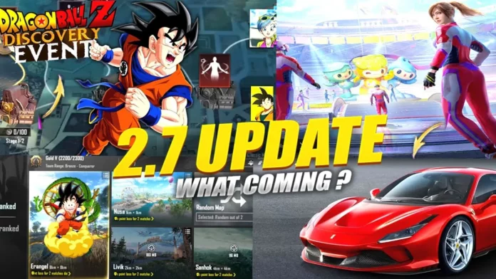 pubg mobile 2.7 update