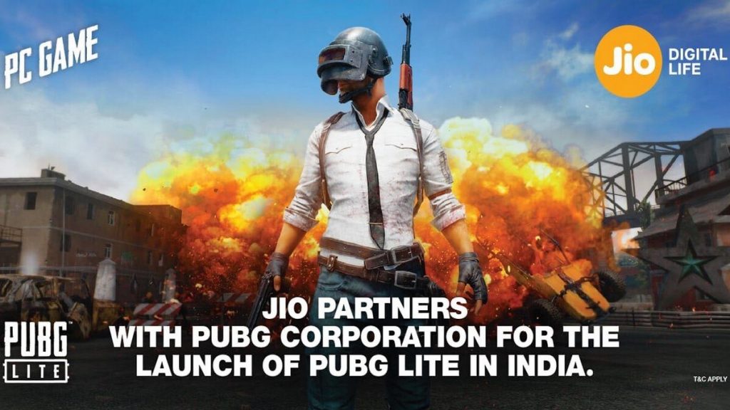 Reliance Jio and PUBG team up for PUBG Lite in India; Jio users to get in-game goodies