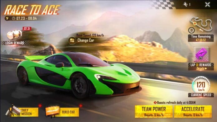 free fire mclaren