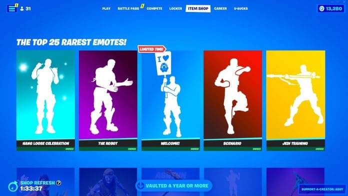 In the world of Fortnite, skins get all the glory, but emotes are the true sign of a veteran player. Some dances haven't been seen in thousands of days. Here is our breakdown of the rarest Fortnite emotes in 2026, including the legendary Fresh, Rambunctious, and the Samsung-exclusive Scenario.
