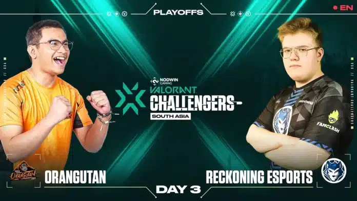 Orangutan Esports emerges victorious over Reckoning Esports in a 2-0 win at VCL SA Playoffs.