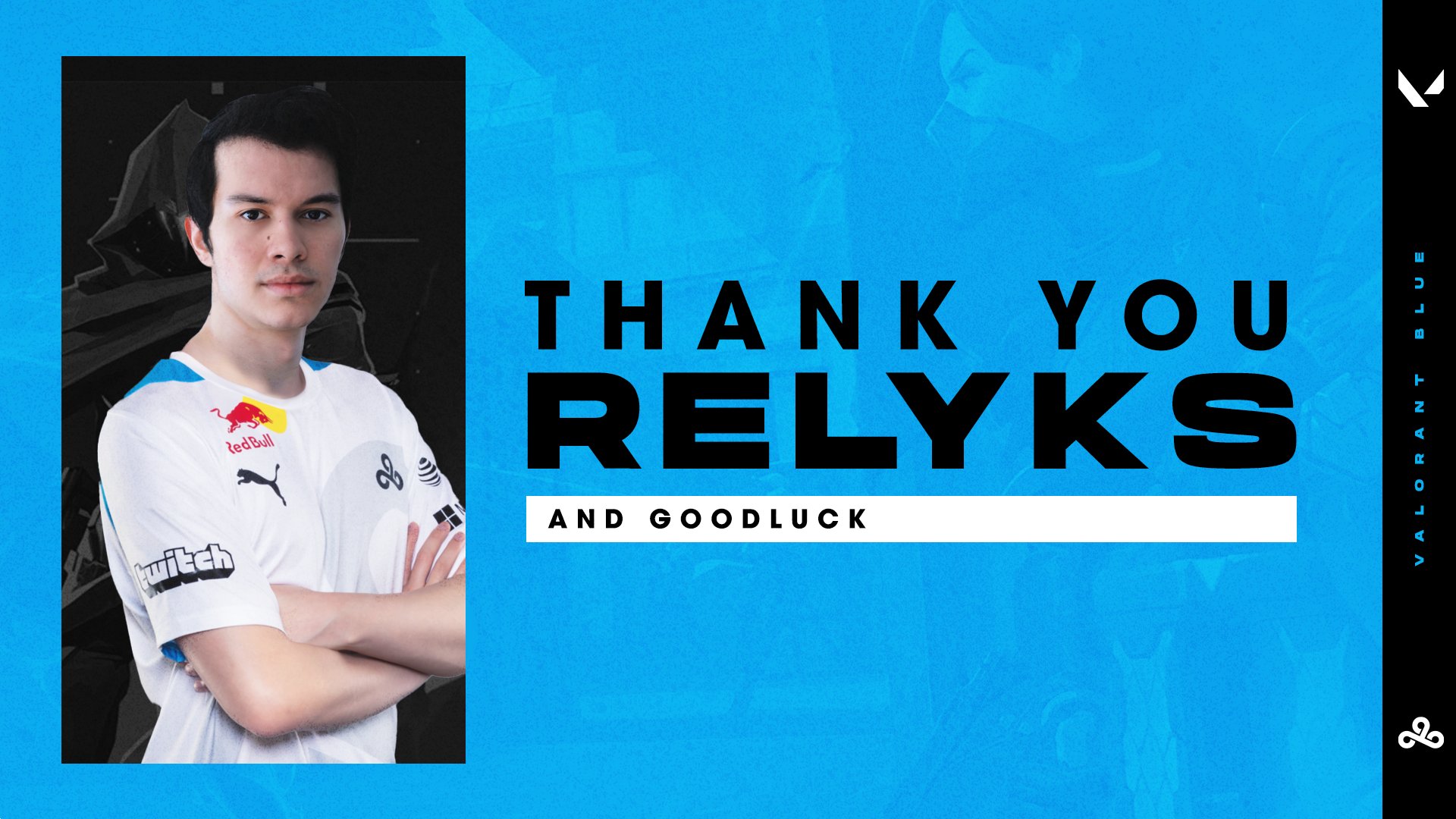 Cloud9 Valorant Relyks departs, floppy to fill in » TalkEsport