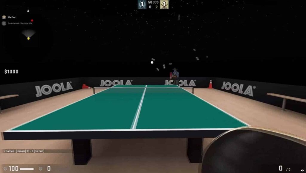 Fan creates Table Tennis game mode in CSGO » TalkEsport