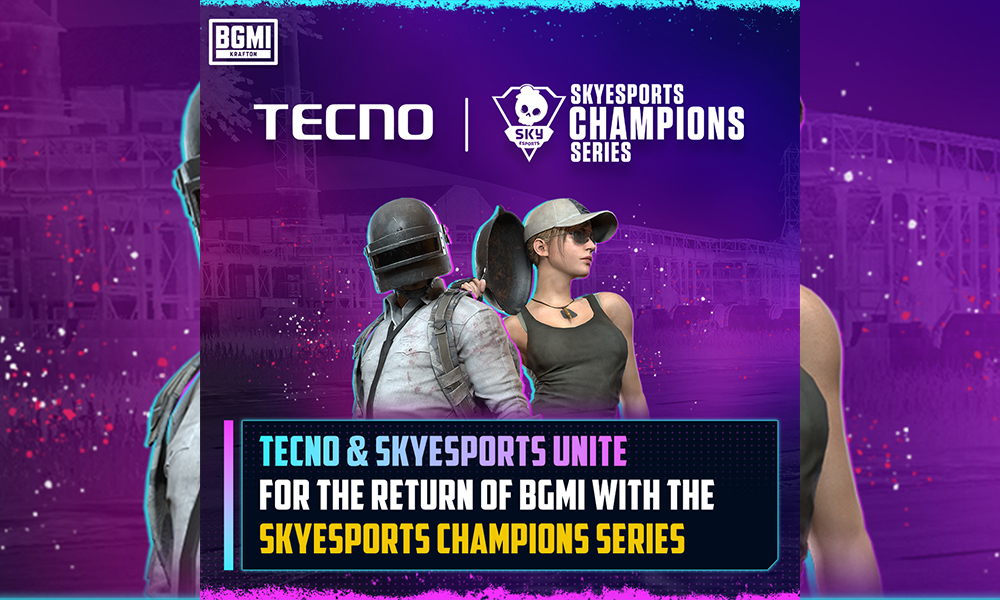 TECNO Mobile and Skyesports unite for the return of BGMI with the Skyesports Champions Series