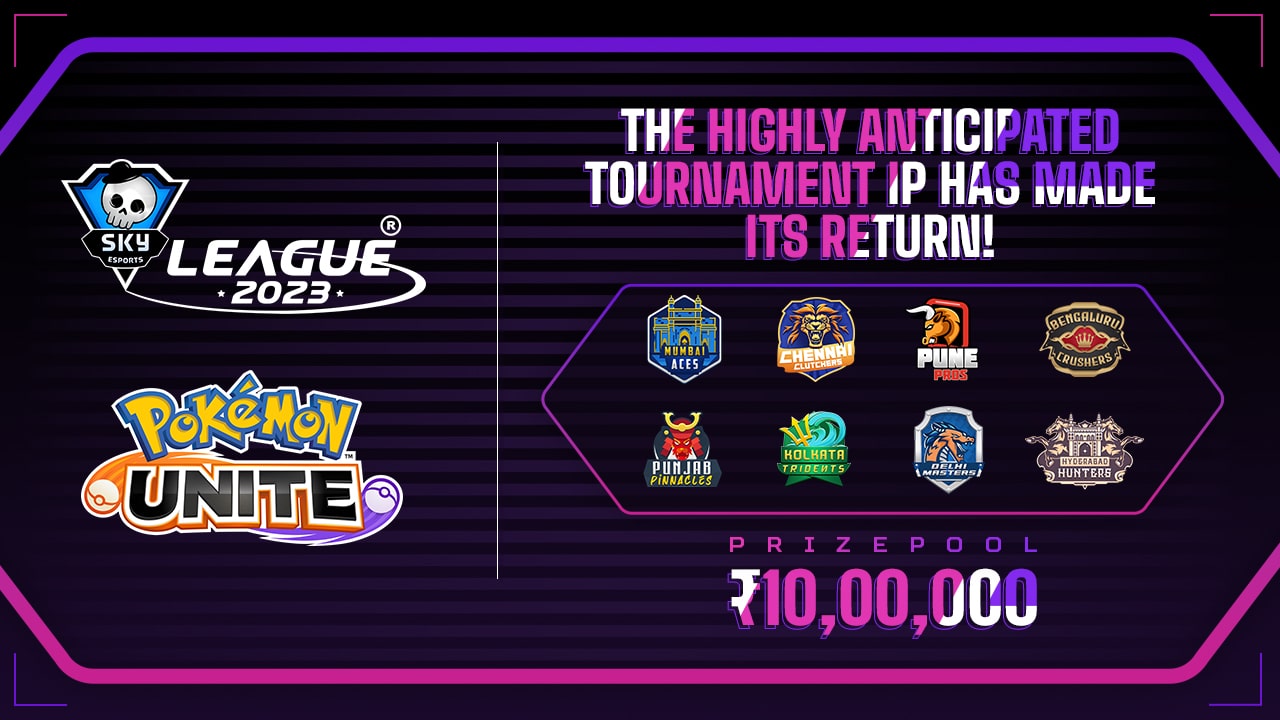 Skyesports League Returns With Pokémon UNITE Action In A City-Based Format