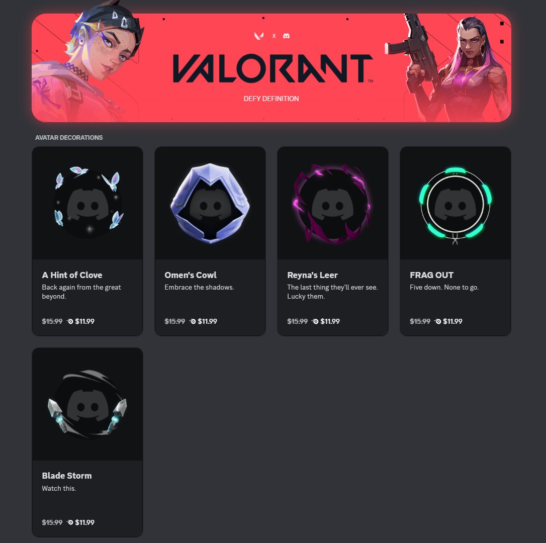 How To Get Valorant Profile Effects & Decorations on Discord » TalkEsport