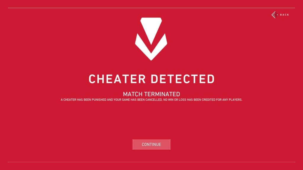 valorant hacker detected
