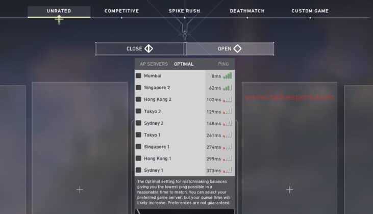 How to change servers in Valorant » TalkEsport