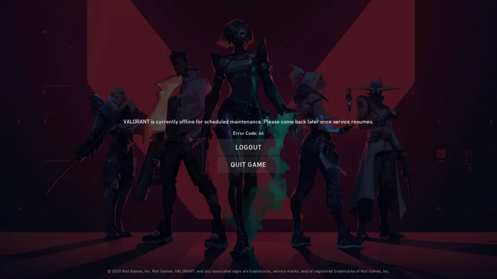 Are you getting the VAL 46 error code in Valorant? This error code is caused by platform downtime, which means that the servers are currently undergoing maintenance. In this article, we will explain what the VAL 46 error code is, why you are getting it, and how to fix it.