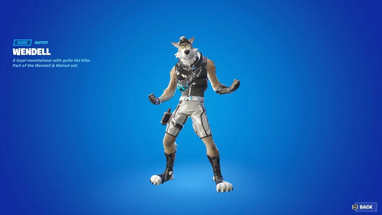 How to acquire Wendell and Walnut skin in Fortnite?