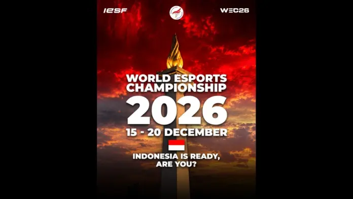 The IESF World Esports Championship 2026 runs December 15 to 20 in Indonesia. See the WEC26 games, all seven events, qualification rules and key dates.