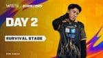 Live PMWC 2026 Day 2 Survival Stage Points Table: Check EWC PUBG Mobile 2026 Standings